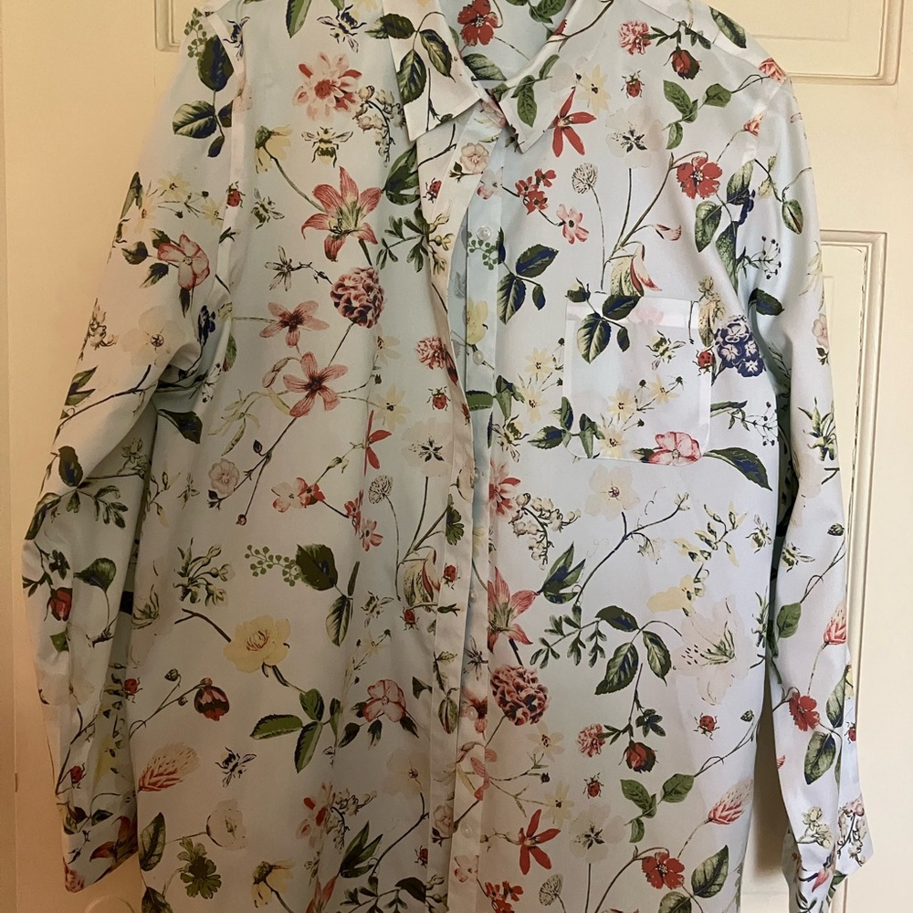 Floral Print Women’s Shirt